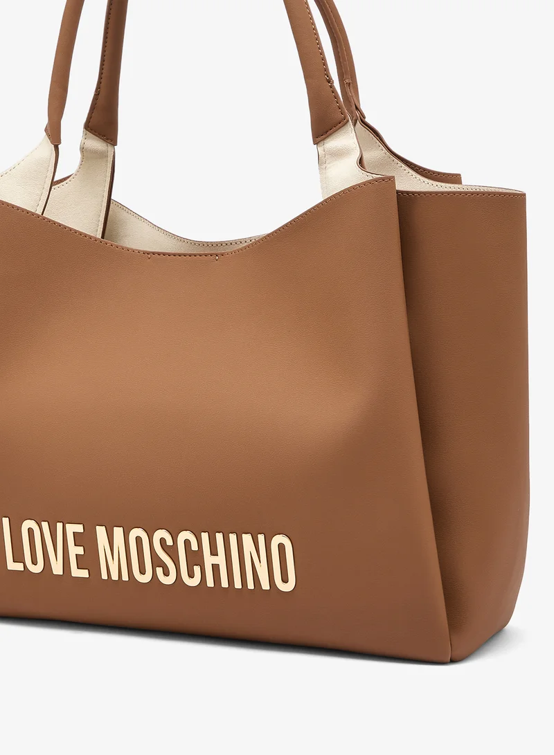 Love Moschino  Bold Love GRS PU Shopper Tote for Women | Best Price UAE